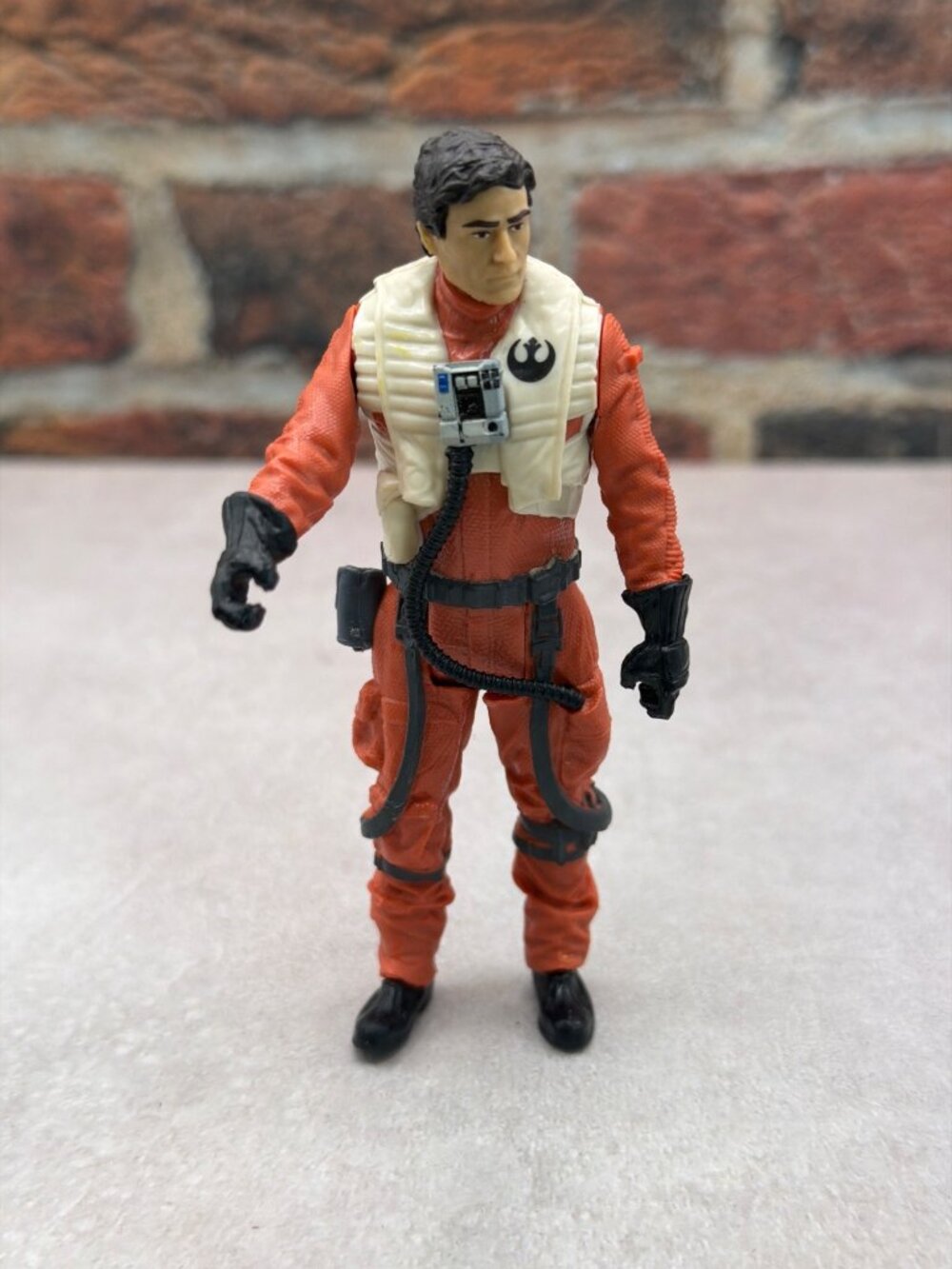 Star Wars Poe Dameron Orange Flight Suit Action Figure 3.75 Inch Hasbro 2015
